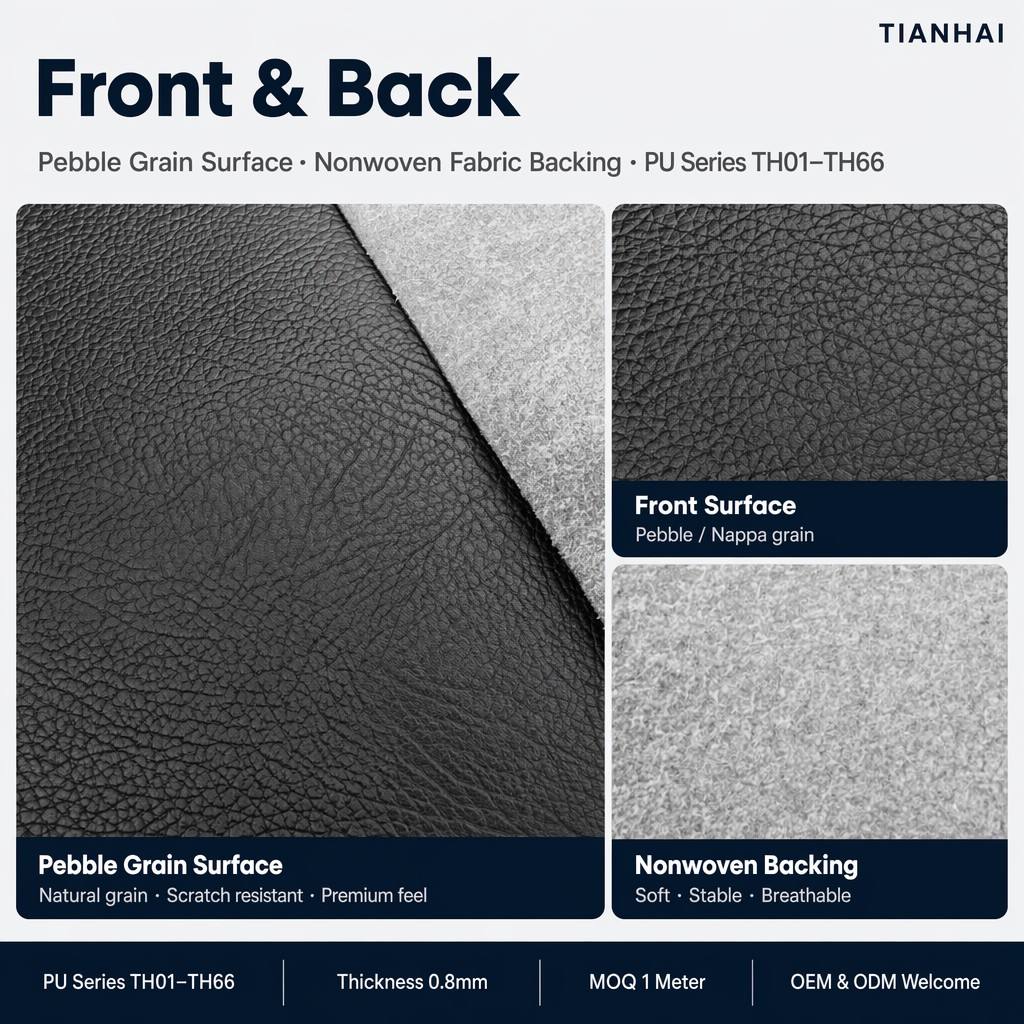 BMW Pattern Microfiber BM Series Leather