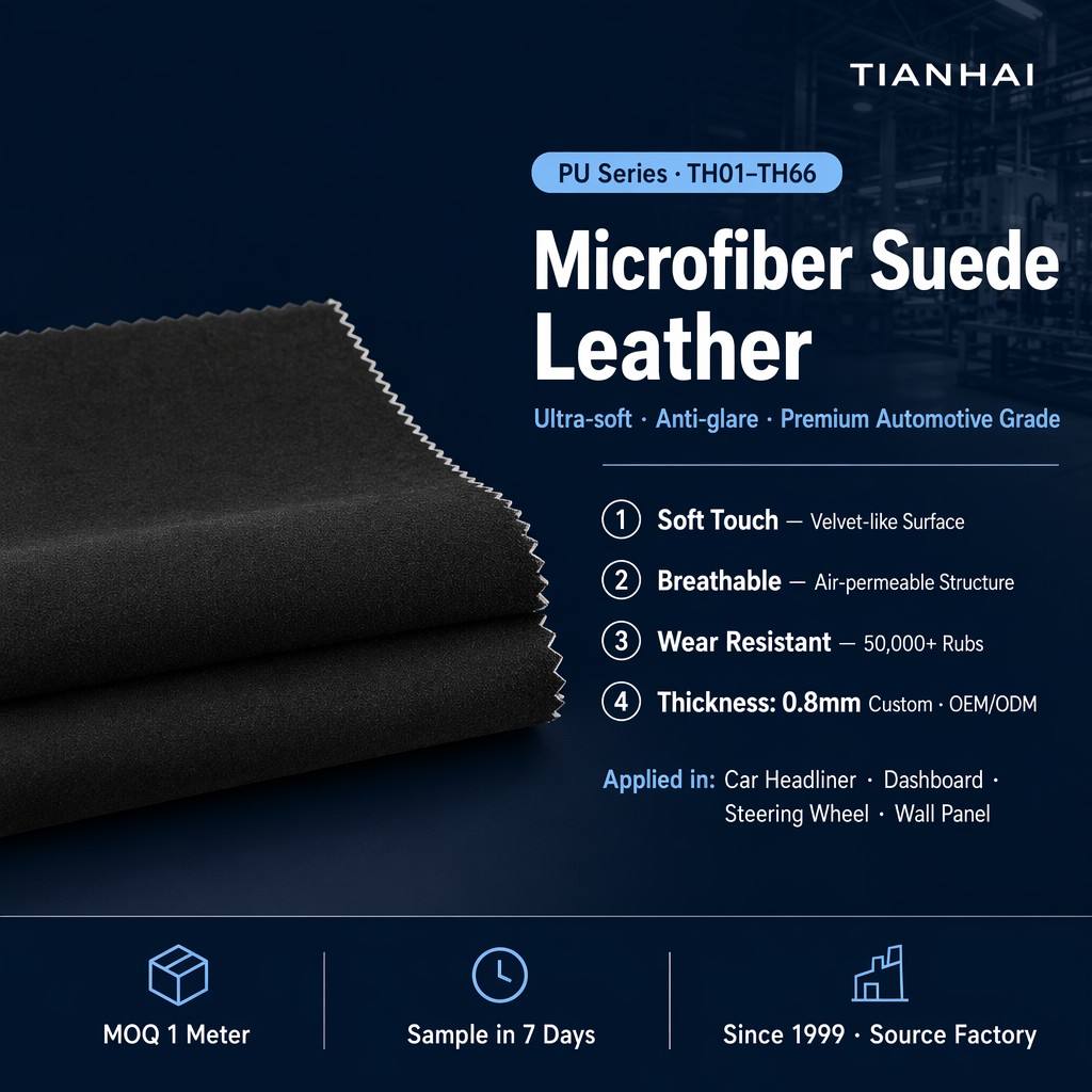 Domestic F9001 Series Suede Fabric