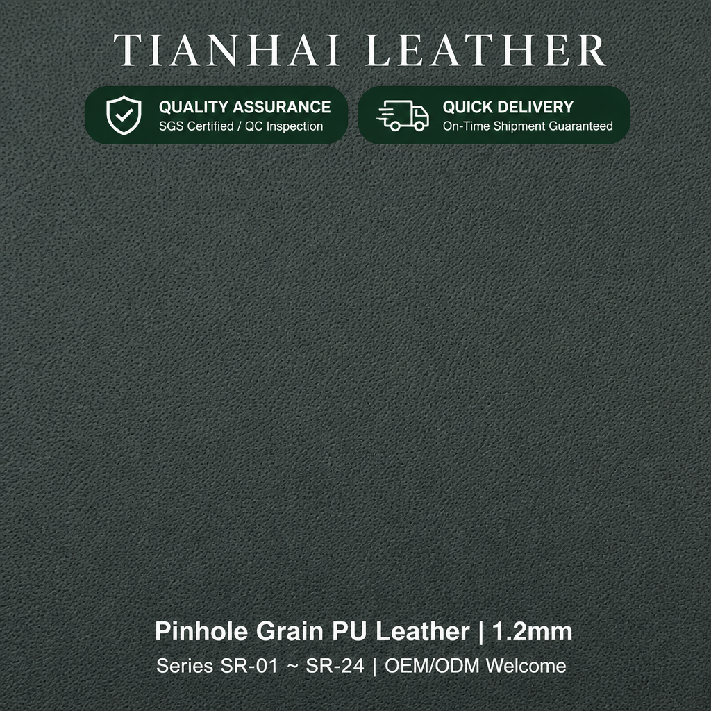 Pinhole Microfiber SR Series Leather