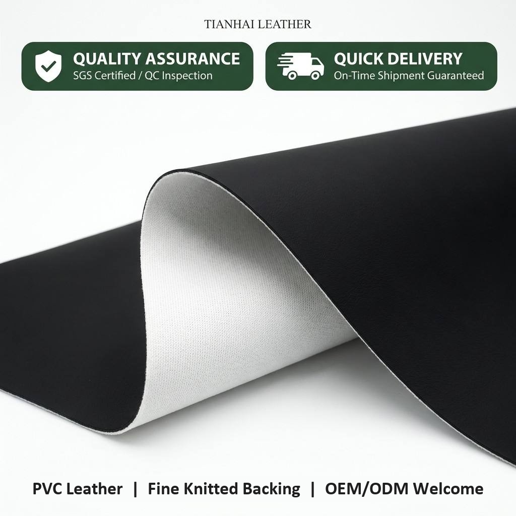 Brushed Backing 8220 Series PVC Leather