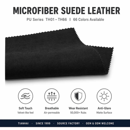Short Pile TQ Series Suede Fabric
