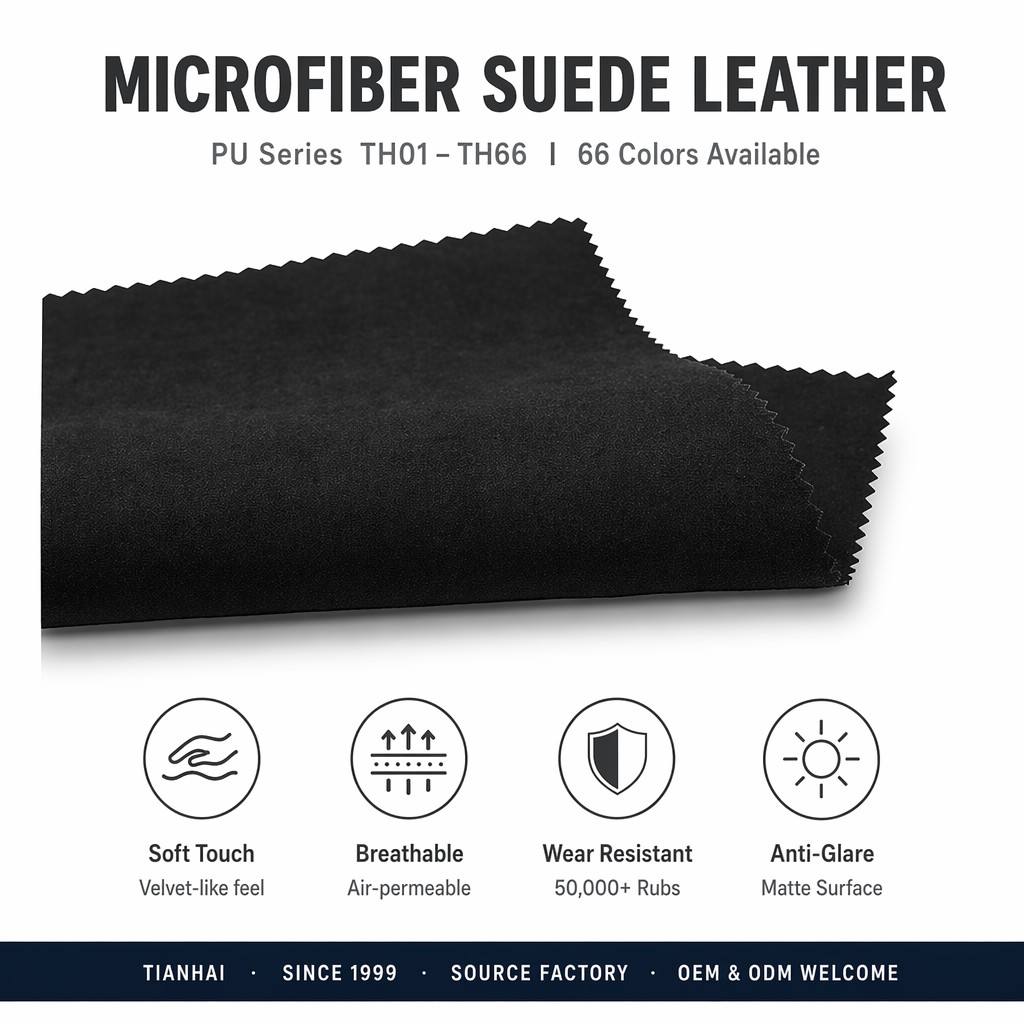 Short Pile TQ Series Suede Fabric
